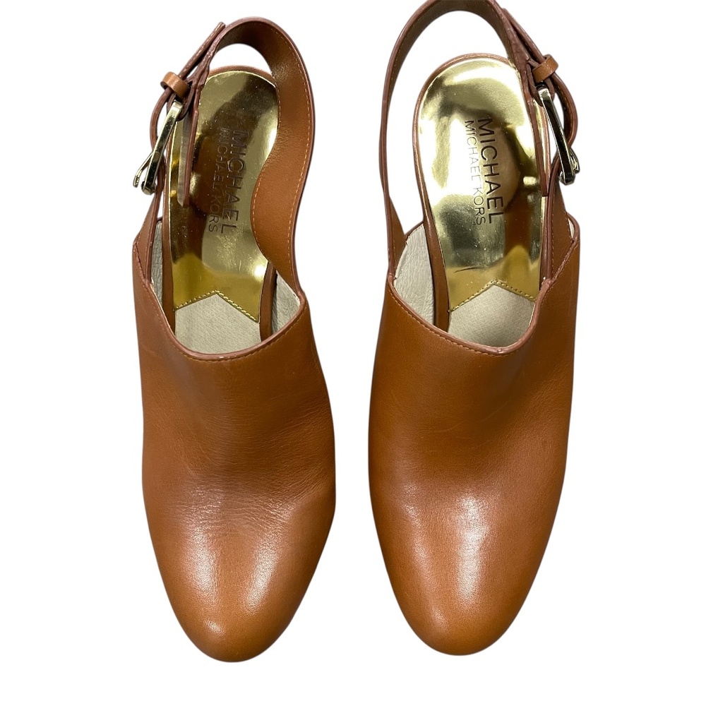 Michael Kors Leather heeled mules/clogs